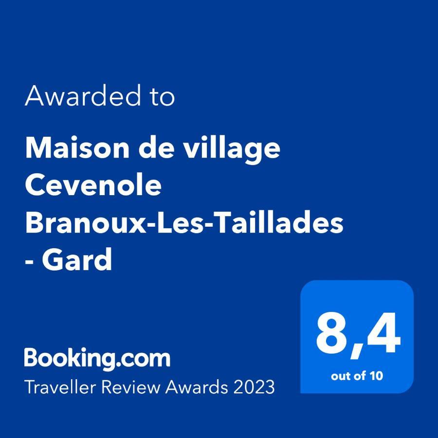 Maison de village Cevenole Branoux-Les-Taillades - Gard Extérieur photo